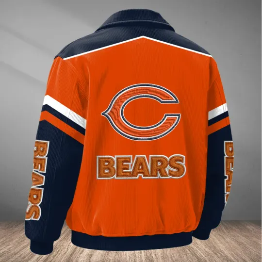 Chicago Bears Classic Varsity Bomber Jacket
