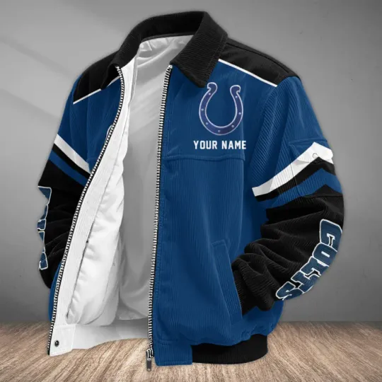 Indianapolis Colts Classic Varsity Bomber Jacket