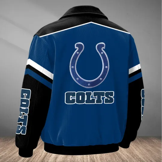 Indianapolis Colts Classic Varsity Bomber Jacket