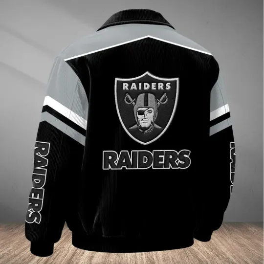 Las Vegas Raiders Classic Varsity Bomber Jacket
