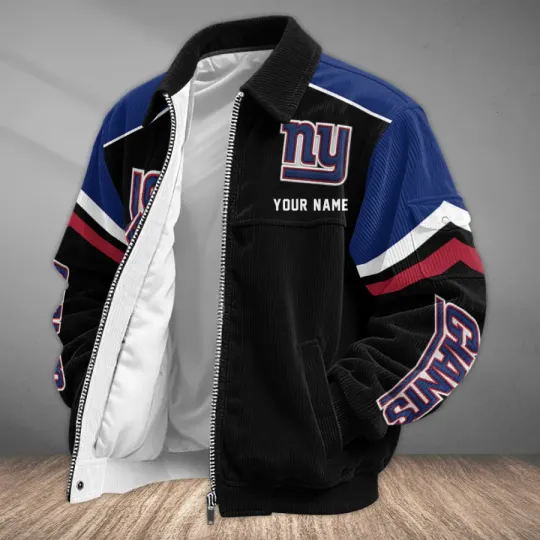 New York Giants Classic Varsity Bomber Jacket