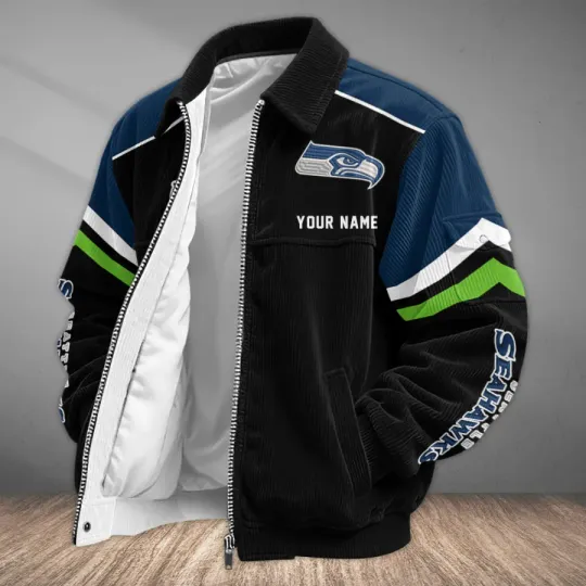 Seattle Seahawks Classic Varsity Bomber Jacket