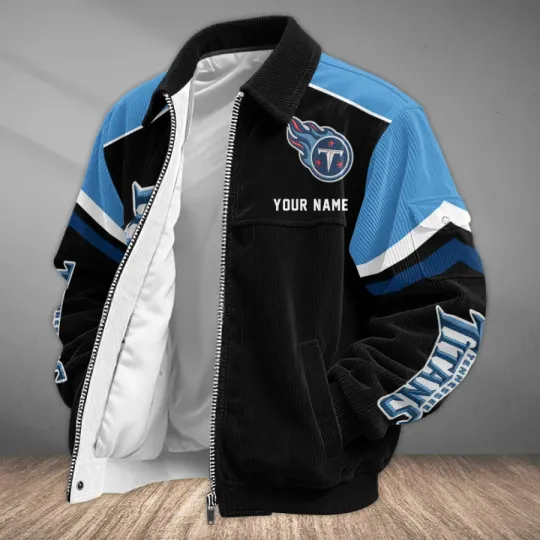 Tennessee Titans Classic Varsity Bomber Jacket