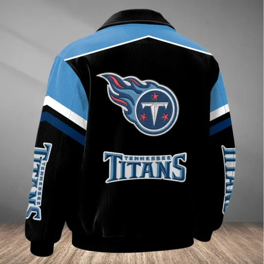 Tennessee Titans Classic Varsity Bomber Jacket