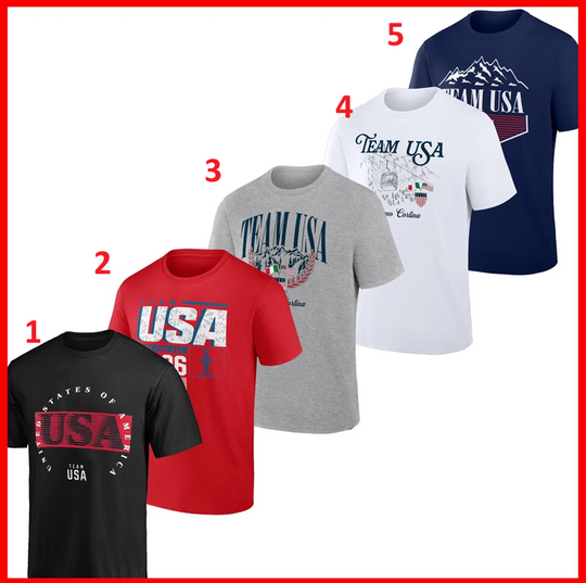 Team USA 2026 Winter Olympics Shirt Multi-color Gift For Fans All Size