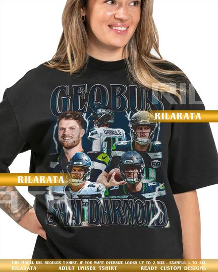 Discover Sam Darnold "Geqbus" Vintage T-Shirt Gift for Women and Man Shirt Unisex Tee Sport Sweatshirt