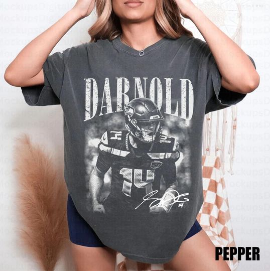 Discover Sam Darnold Vintage 90s Shirt , Game Day Bootleg Tee