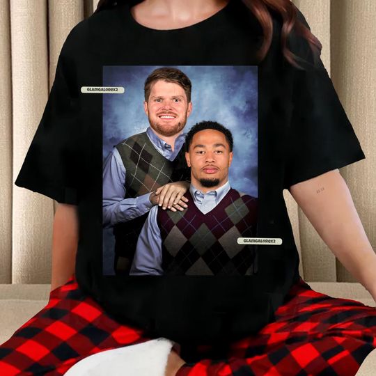 Discover Sam Darnold, Jaxon Smith-Njigba Football Shirt, Seattle Football Step Brothers Shirt