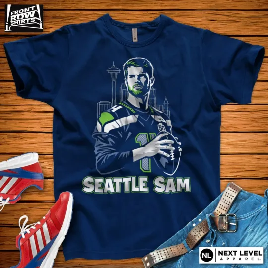 Discover SEATTLE FOOTBALL SAM DARNOLD ***SEATTLE SAM*** T-SHIRT