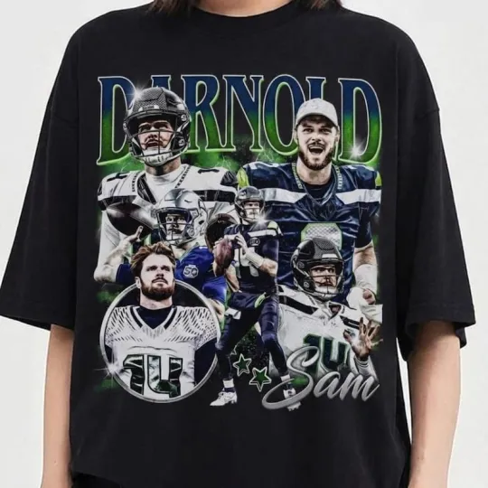 Discover Sam Darnold Seattle Seahawks Football T-Shirt, Sam Darnold shirt HN5063