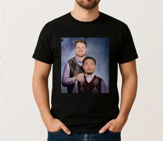 Discover Sam Darnold Jaxon Smith-Njigba Football T-Shirt, sport Fan gift