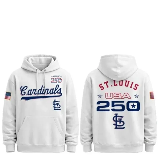 Discover 2026 Cardinals Celebration USA 250 Anniversary Hoodie