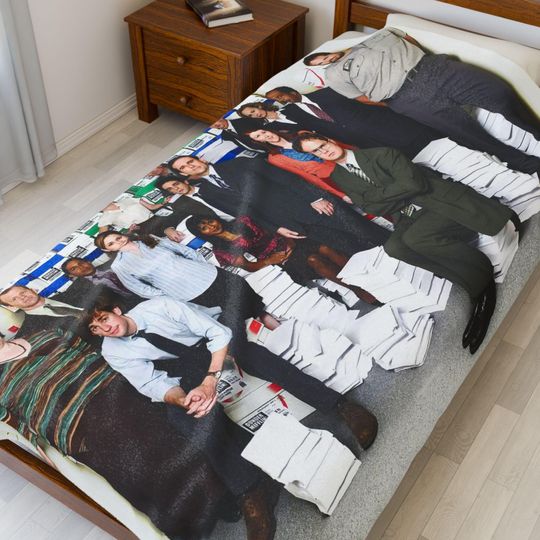 Discover The Office Throw Blanket: Bedroom Home Decor Fan Gift