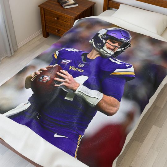 Discover Sam Darnold Throw Blanket | Seattle Football Room Decor