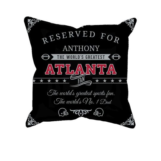Personalized Atlanta Falcons Pillow Case: Custom Football Fan Gift
