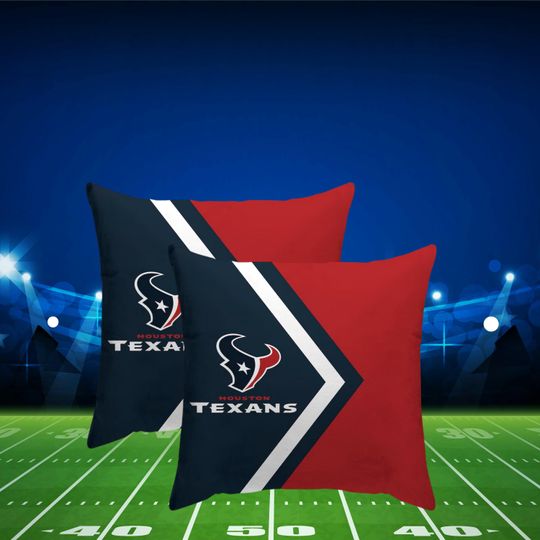 Discover Houston Texans Texans Pillow Covers, Texans Apron, Bag, Sports Team Decor, Mancave Gift, Sports Room, Gameday Gear