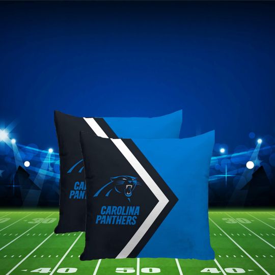 Discover Carolina Panthers Tailgate Gear, Panthers Pillow Covers, Carolina Panthers Apron, Bag, Sports Team Decor, Mancave, Sports Room, Gameday Gear