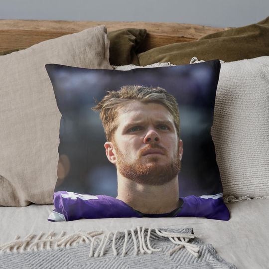 Discover Sam Darnold Pillow | Seattle Football Bedroom Decor