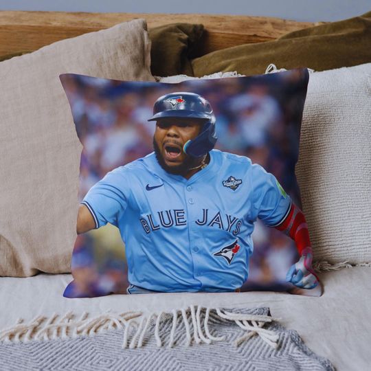 Discover Vladimir Guerrero Pillow | Jays Pillow | Toronto Baseball Home Bedroom Decor