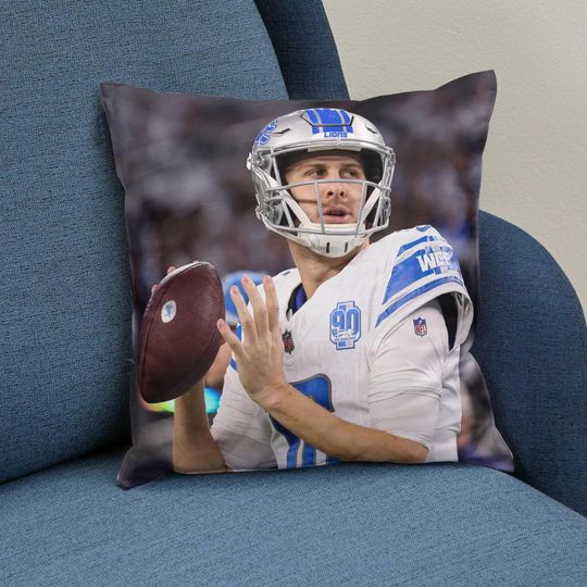 Discover Jared Goff Pillow | Lions Pillow | Detroit Football Home Decor | Jared Goff Gift Idea