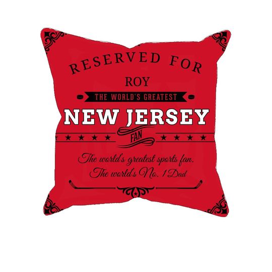 Discover Personalized New Jersey Devils Hockey Pillow Case: NHL Fan Gift