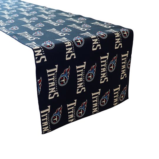 Discover Tennessee Titans Table Runner / Home Dining Table Dcor / Sports Events / Holidays and Parties / Tailgate / Football Fans