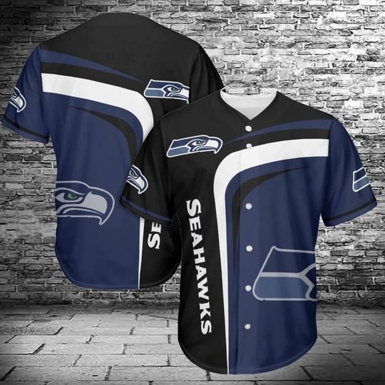 Seattle Seahawks football Baseball Jersey