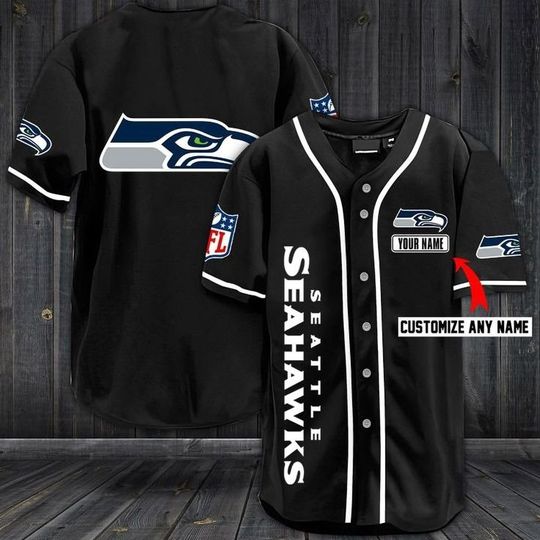Seattle Seahawks We Are 12 Baseball Jersey