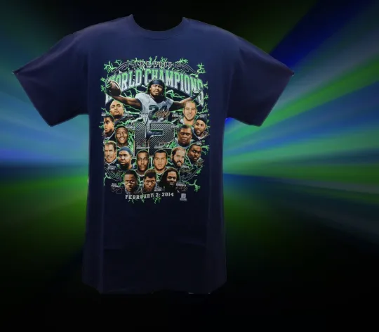 Seattle Seahawks XLVIII World Champions T-Shirt