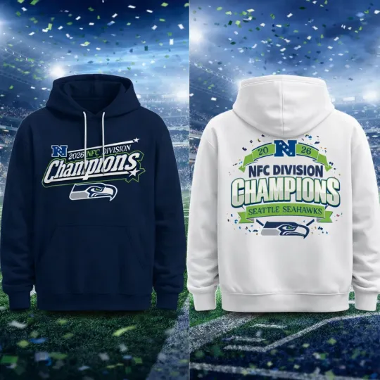 Seattle Seahawks 2026 NFC Division Champions Hoodie – Fan Gift
