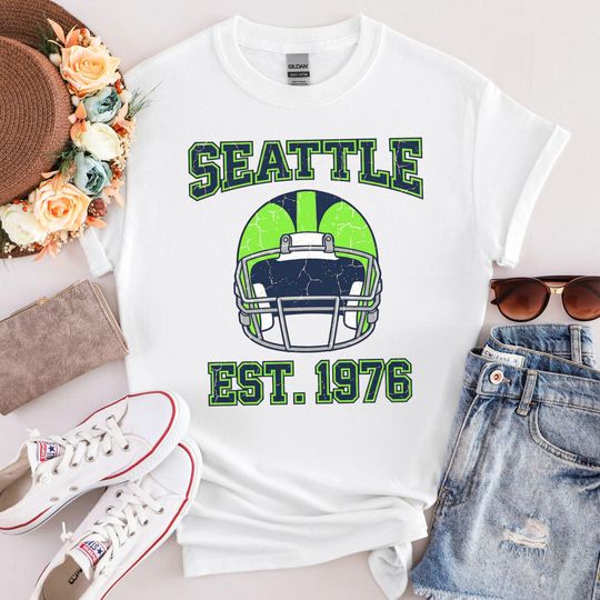 Seattle Seahawks Super Bowl Champions Shirt, Vintage Helmet Est 1976, LX Winner, 12th Man Victory Gift