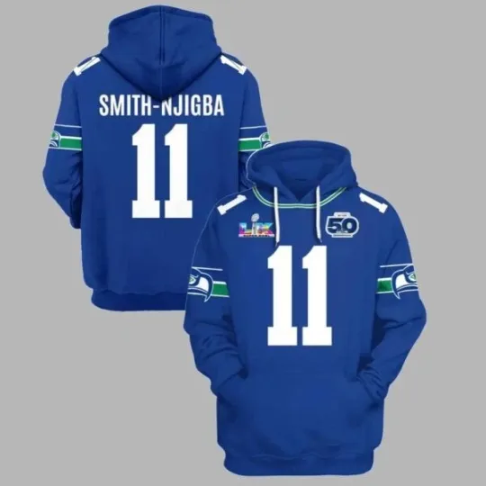 #11 Seahawks SB LX Edition Hoodie