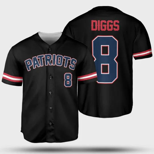 Discover Stefon Diggs #8 Name and Number Fans Shirt - Black, Size S to 5XL