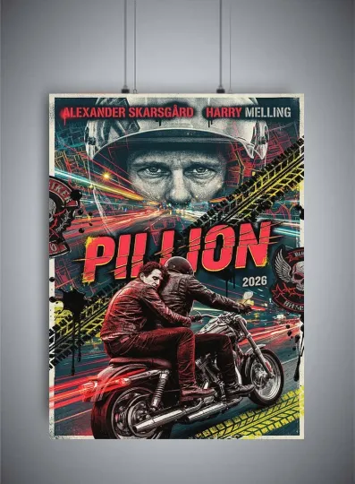 Discover Pillion 2026 Movie Poster - Vertical Premium Matte Poster