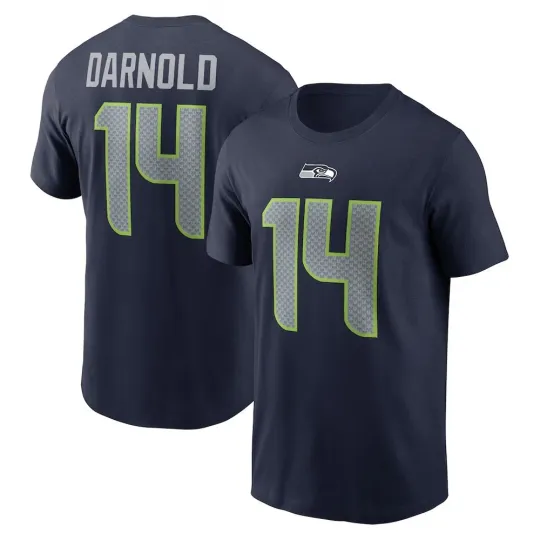 Discover Sam Darnold #14 Seattle Seahawks Name and Number