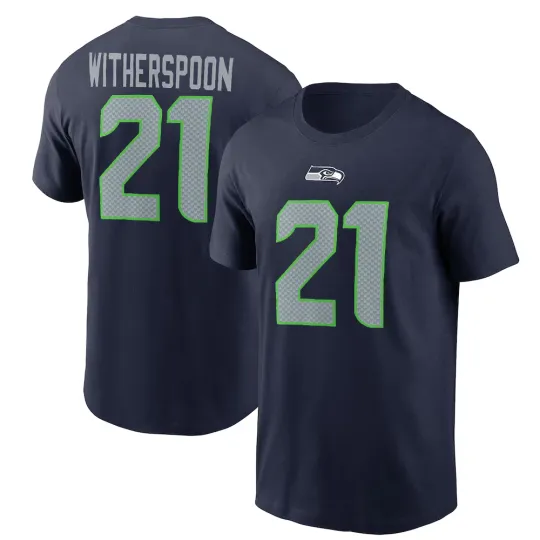 Discover Devon Witherspoon #21 Seattle Seahawks Name and Number