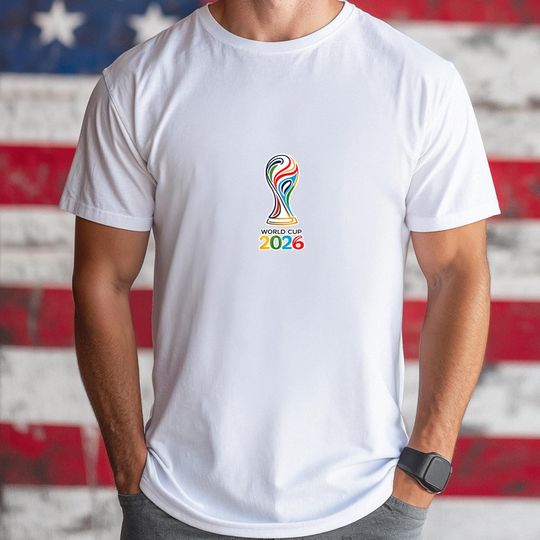 Discover 2026 Fifa World Cup Tee, USA Mexico Canada Soccer Shirt, Football Fan T-Shirt, World Championship, Gift for Fans
