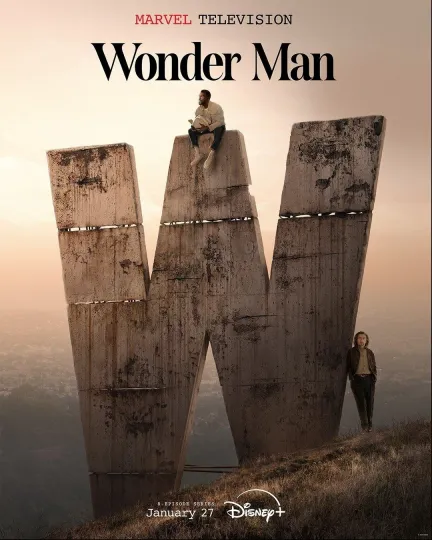 Discover Wonder Man movie 2026 poster