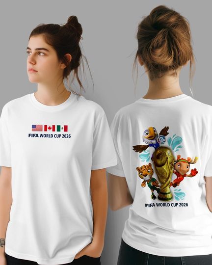 World Cup 2026 Shirt, Canada Mexico USA Tee, Soccer Fan Gift, World Cup 2026 Country Flag Shirt, Sport Fan Tee