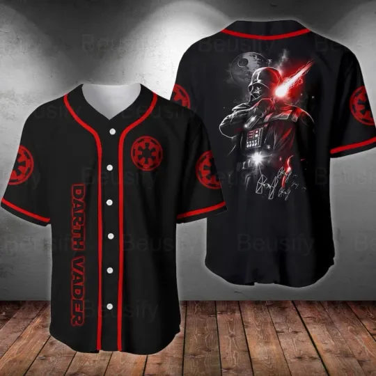 Discover Darth Vader Star Wars 3D BASEBALL JERSEY SHIRT