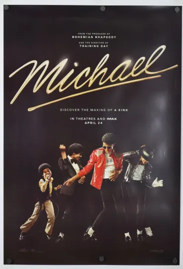 Michael Jackson Original DS Movie Poster Vertical 2026