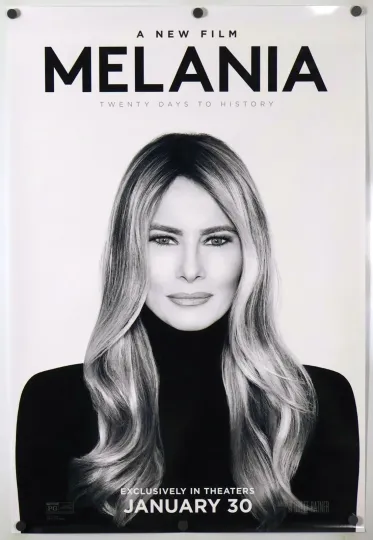 Discover Melania - Original DS Movie Poster Vertical Premium Matte