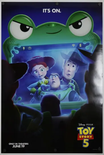 Toy Story 5 Original Movie Poster  Premium Matte Vertical Poster 2026 US Advance Mint