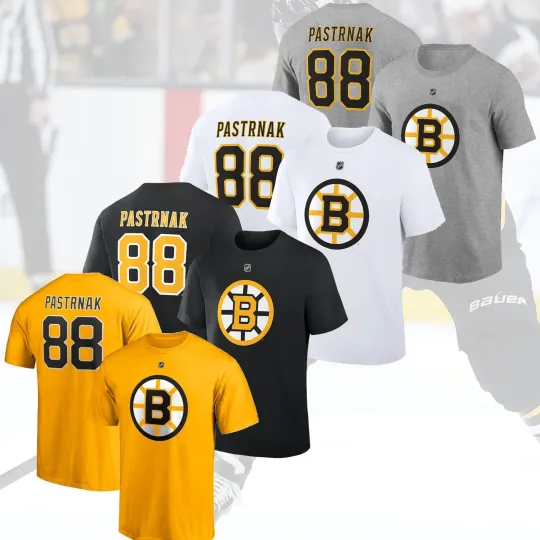 David Pastrnak #88 Boston 2026 Player Name & NumberS-5XL for Fans