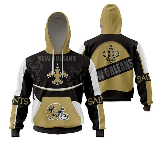 Discover New Orleans Football Saintss Team Hoodie Lightweight Unisex Adult