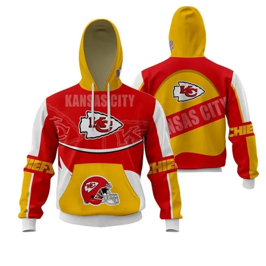 Discover Kansas City Football Chiefss Team Hoodie Lightweight Unisex Adult