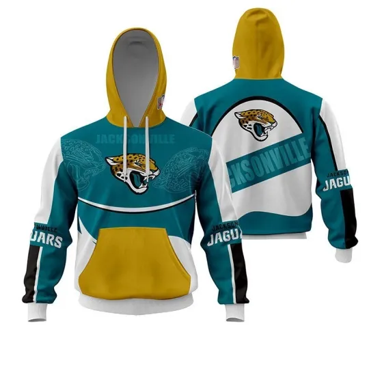 Discover Jacksonville Football Jaguarss Team Hoodie Lightweight Unisex Adult