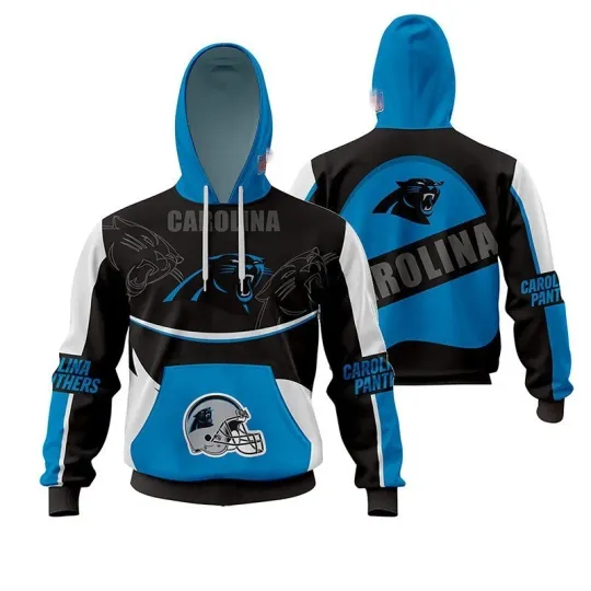 Discover Carolina Football Pantherss Team Hoodie Lightweight Unisex Adult
