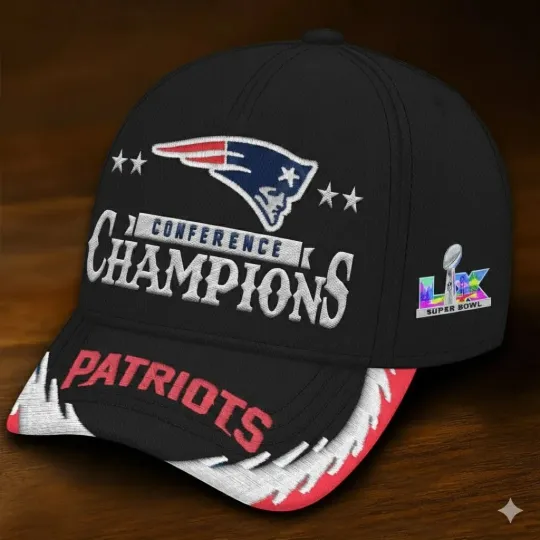 Discover New England Patr!ots 2025 Champions Classic AOP Print Hat