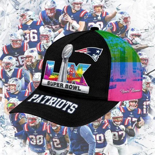 Discover Custom Name New England Benito Bowl Finals Champs Printed AOP Baseball Cap